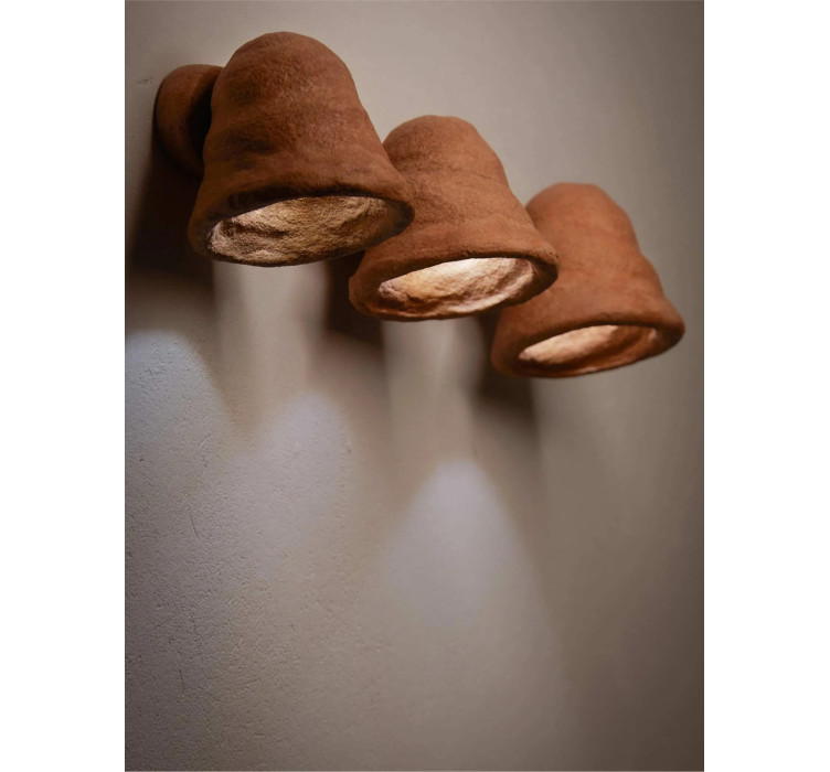 Керамічний бра Pecherna sconce 'three plus'5
